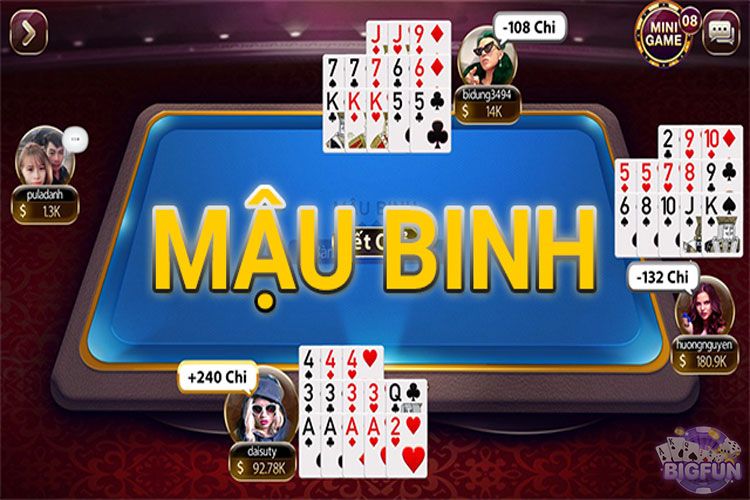 Game Mậu Binh online F8bet