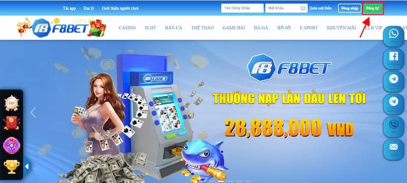 Hướng dẫn cách đăng nhập f8bet qua link an toàn không bị chặn