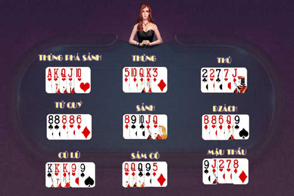 Luật chơi mậu binh online nhà cái F8bet